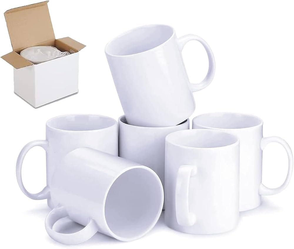 1 Ceramic Blank Sublimation Mug | High-Gloss Coating - Image 1