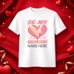 Be My Valentine – Personalized Couple T-Shirt