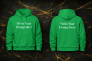 Customized Pullover Hoodie – Heavy Fleece | Print & Embroidery | Bulk Orders - Image 2