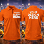 Customized Plain Polo Shirt – 220 GSM Heavy Fabric 15 AED Start customization - Image 8