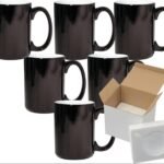 Ceramic Blank Sublimation Magic Mug | Heat-Reveal Color Change | Print Ready